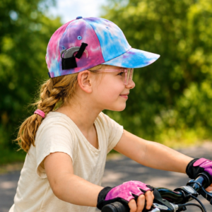 Cochlear Implant Hat for Kids-Fits Most BTE Processor Hat Nucleus7, N6, Med El (4-7 Years)