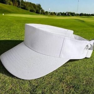 Cochlear Implant Visor Hat – Unisex Adjustable Cap – Super Thin, Perfect for Golf, Pickleball & Hot Weather